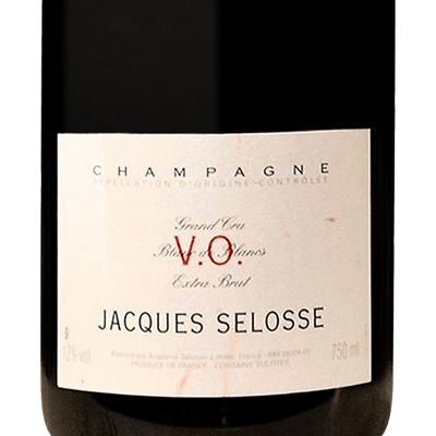 Jacques Selosse V.O. 'Version Originale' Grand Cru Blanc de Blancs NV (2019 Disg)