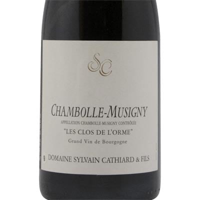 Sylvain Cathiard Chambolle Musigny Les Clos de L'Orme 2010