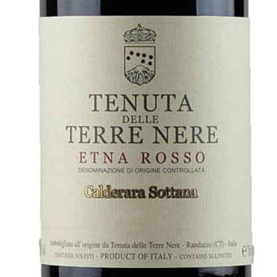 Terre Nere Etna Rosso Calderara Sottana Italy 2015