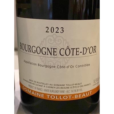 Tollot-Beaut Bourgogne Cote D'Or Rouge 2022