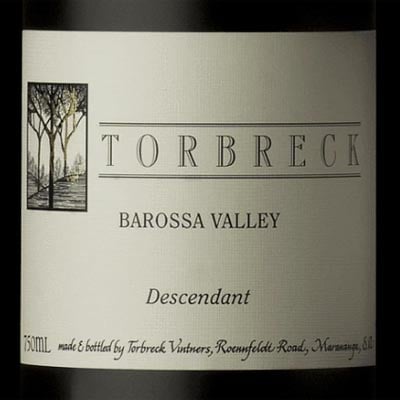 Torbreck Descendant Shiraz Barossa Valley Australia 2015