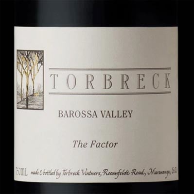 Torbreck The Factor Barossa Valley Australia 2012