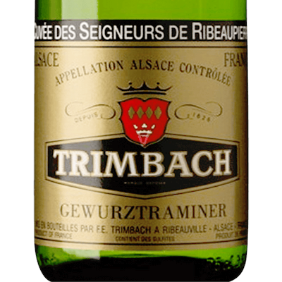 Trimbach Gewurztraminer Cuvee des Seigneurs de Ribeaupierre Alsace 2013