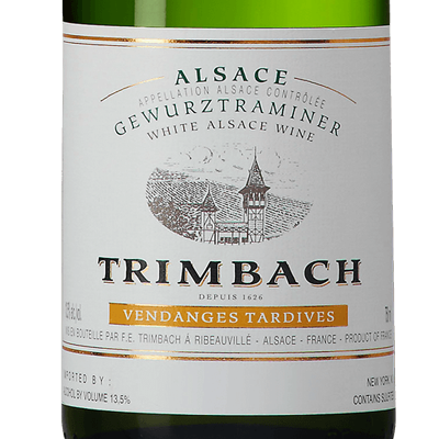 Trimbach Gewurztraminer Vendanges Tardives Alsace 2011