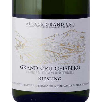 Trimbach Riesling Grand Cru Geisberg Alsace France 2013