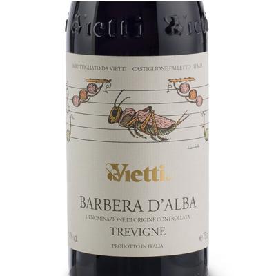 Vietti Barbera d'Asti TreVigne DOCG 2023 (6 bottles)