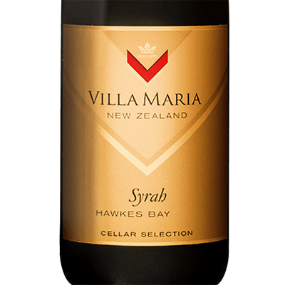 Villa Maria Cellar Selection Syrah Marlborough New Zealand 2016