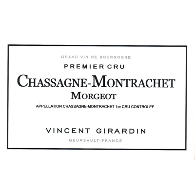 Vincent Girardin Chassagne-Montrachet 1er Morgeot Burgundy France 2016
