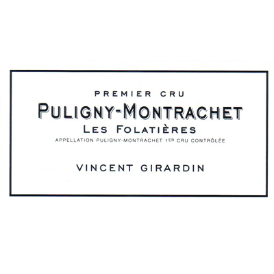 Vincent Girardin Puligny-Montrachet 1er Cru Folatieres Burgundy France 2013