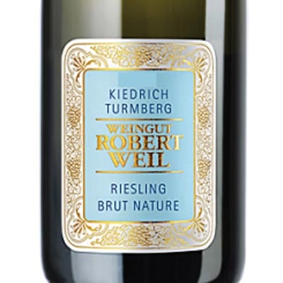 Robert Weil Kiedrich Turmberg Riesling Sekt Brut Nature 2017