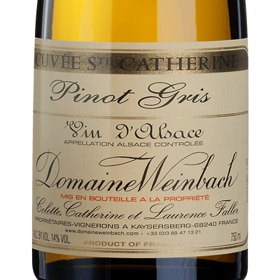 Weinbach Dom. Pinot Gris Cuvee St. Catherine 2019