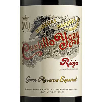 Marques De Murrieta Castillo Ygay Gran Reserva Rioja 2011