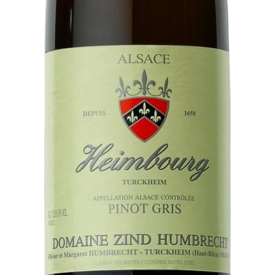 Zind Humbrecht Pinot Gris Heimbourg 2018